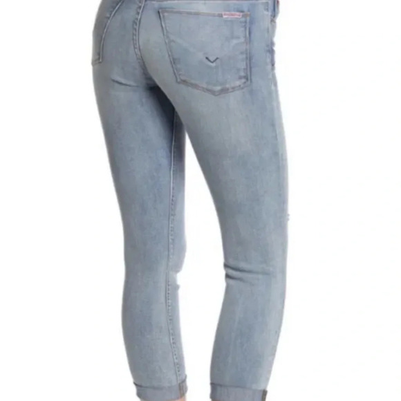 Hudson Harkin Crop Super Skinny With Cuff Jeans Womens Size 25 MSRP $175 (272) - Picture 3 of 10